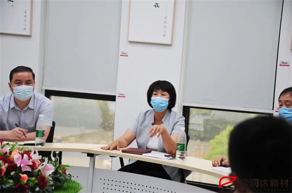 許昌生態(tài)環(huán)境局局長楊春香蒞臨寶潤達參觀指導(dǎo)