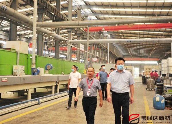 熱烈歡迎葉縣領(lǐng)導(dǎo)蒞臨寶潤達考察